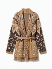 Cardigan CUORI E FRANGE