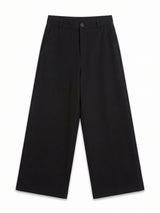 Pantalone largo in punto milano