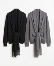 Cardigan frange