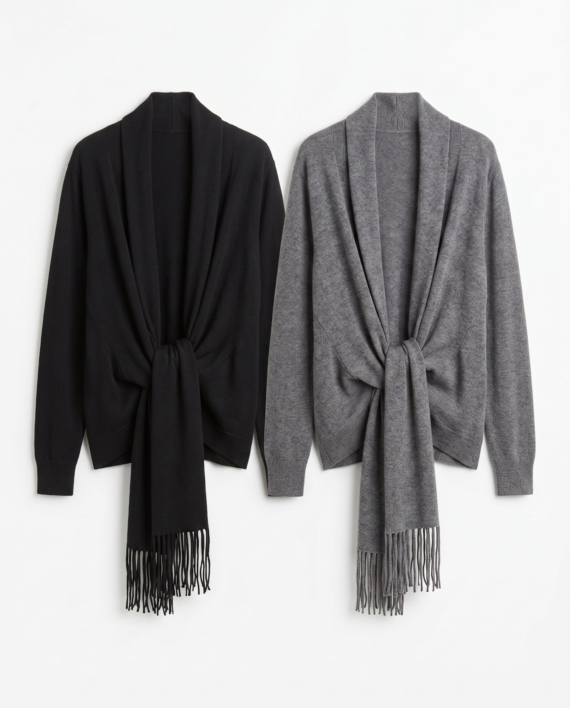 Cardigan frange