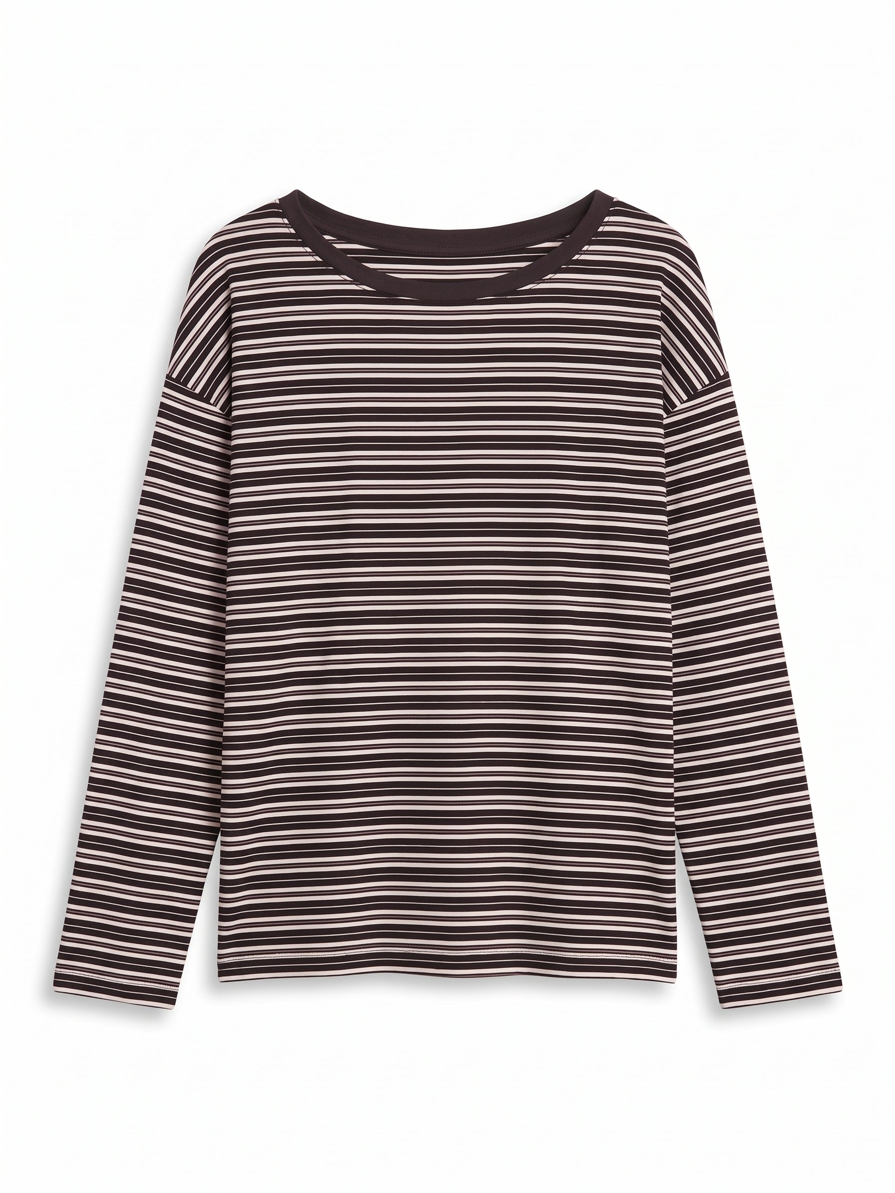 Maglia long sleeve righe