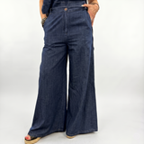 Kikisix pantalone ALESSIA jeans in cotone