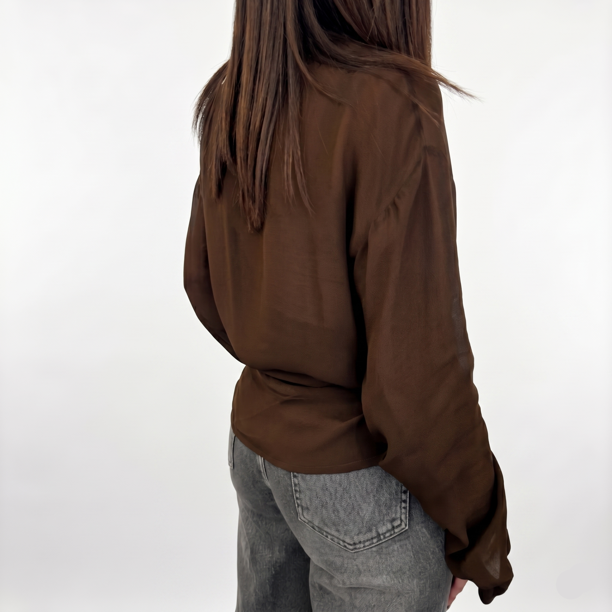 Camicia lunga con taschino
