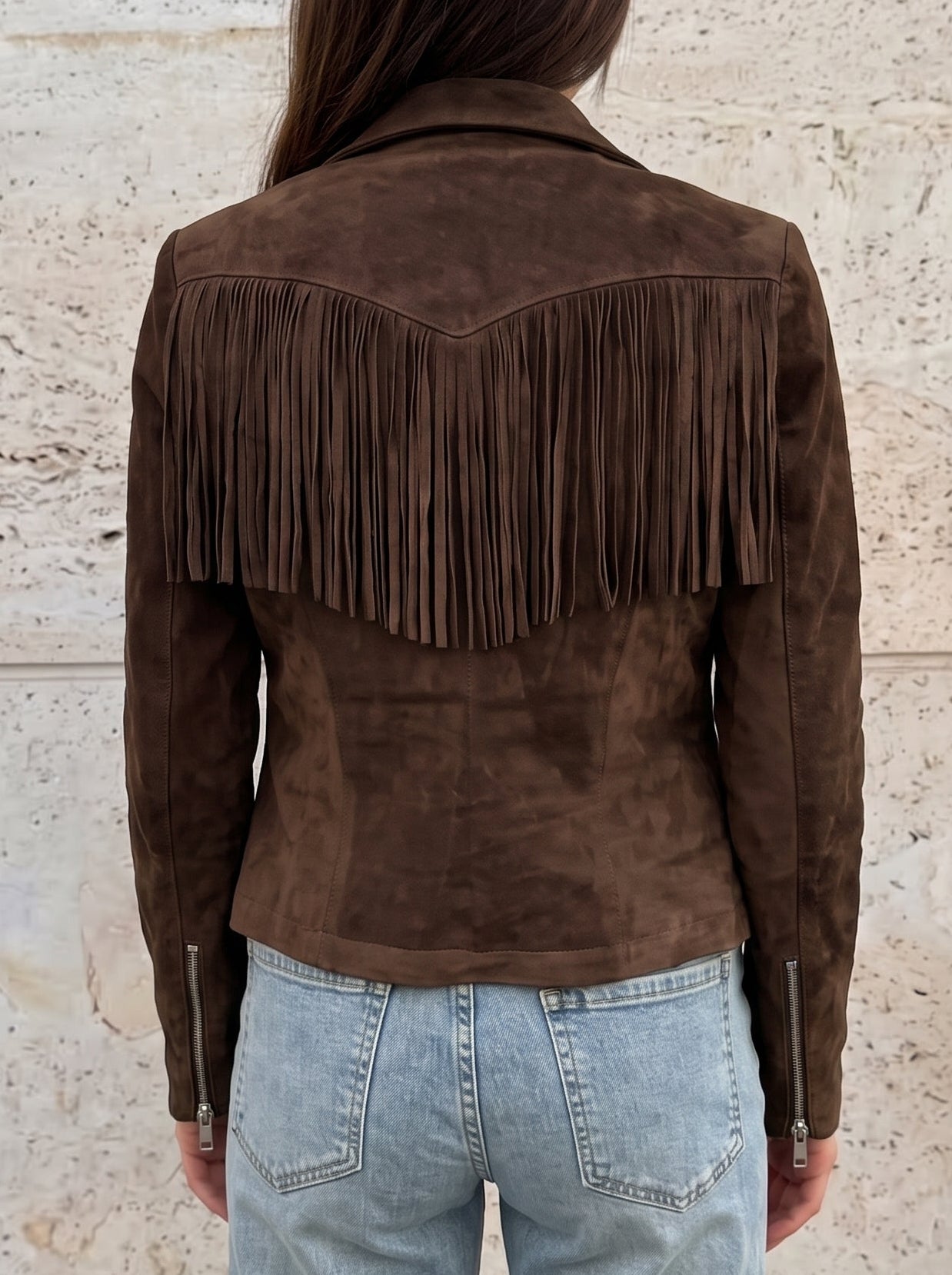 Giacca ARKANSAS  in vera pelle modello chiodo