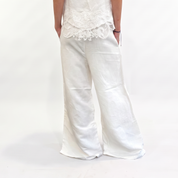 Pantalone SUNNY 1 pizzo bianco