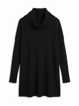 Maglia collo ciambella nera