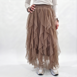 Gonna lunga in tulle