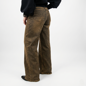 Pantalone jeans IMIMY  lavaggio cuoio