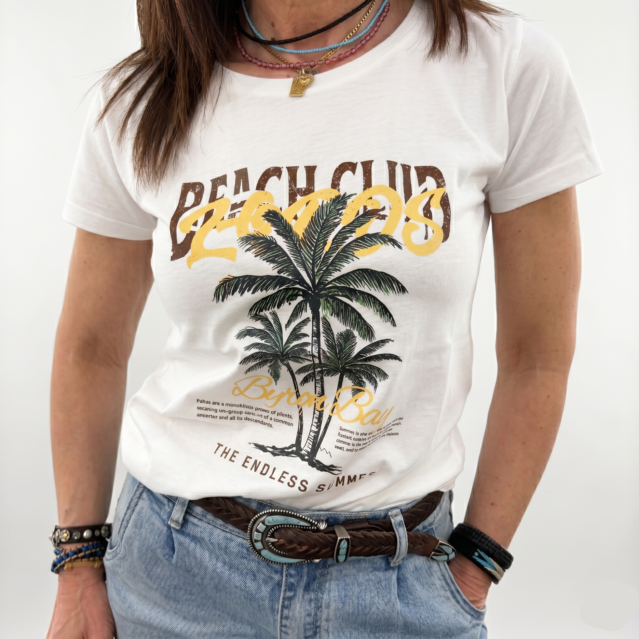 KIKISIX t-shirt beach club