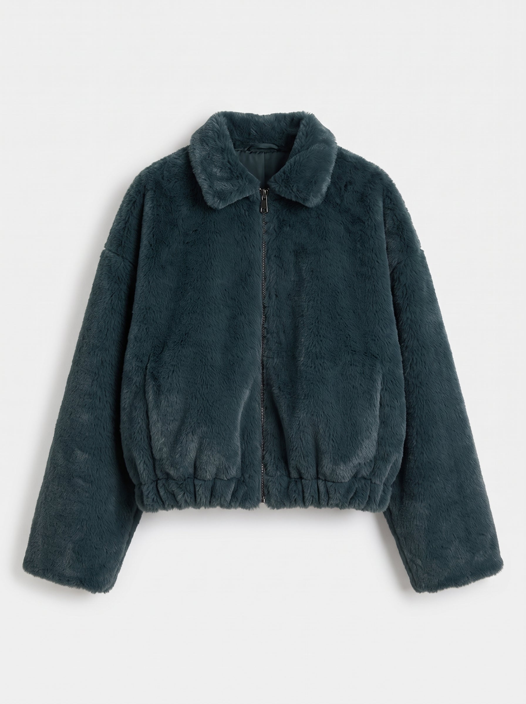Giacca Bomber in Ecopelliccia