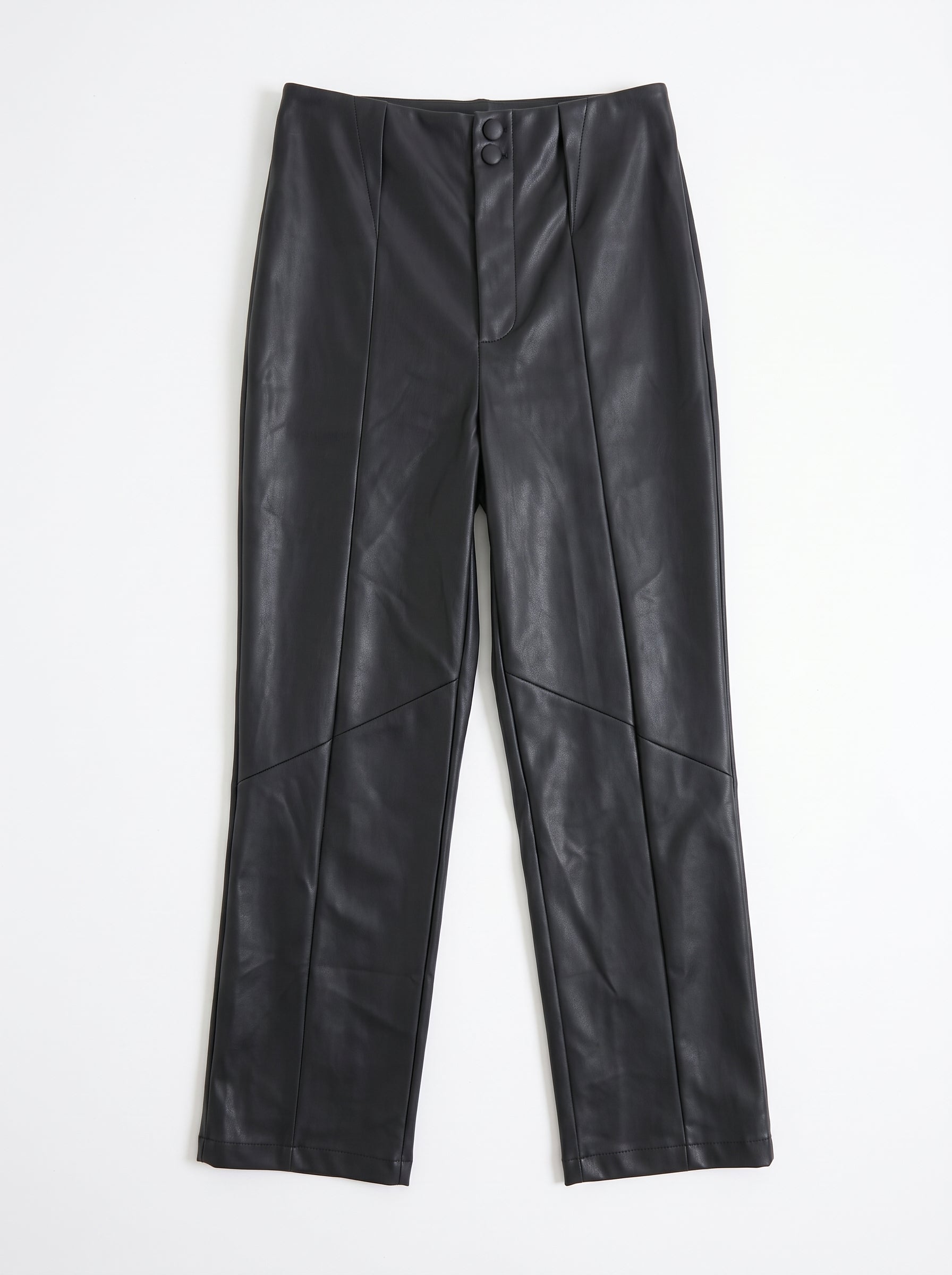 Pantalone in Ecopelle Nero