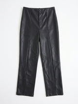 Pantalone in Ecopelle Nero