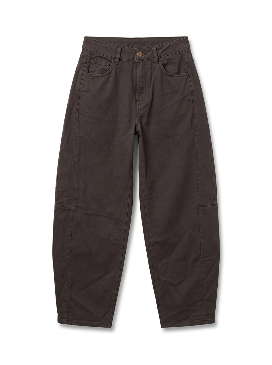 Pantalone jeans GABARDINA moro