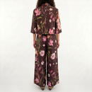 Pantalone fiori moro