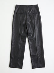 Pantalone in Ecopelle Nero