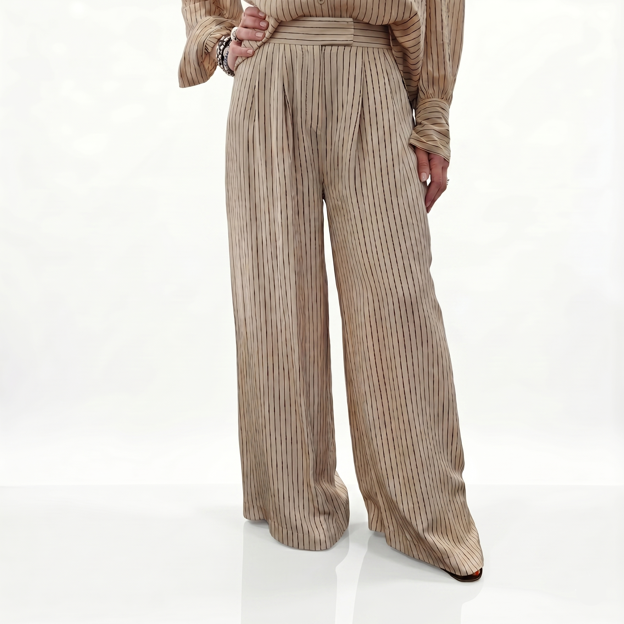Pantalone a righe