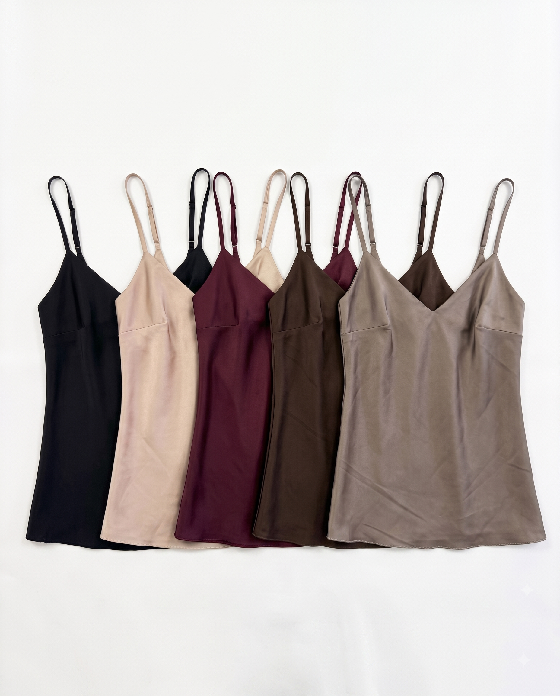 Canotta  in satin madeline