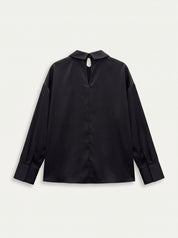 Maglia Collo Alto in Raso