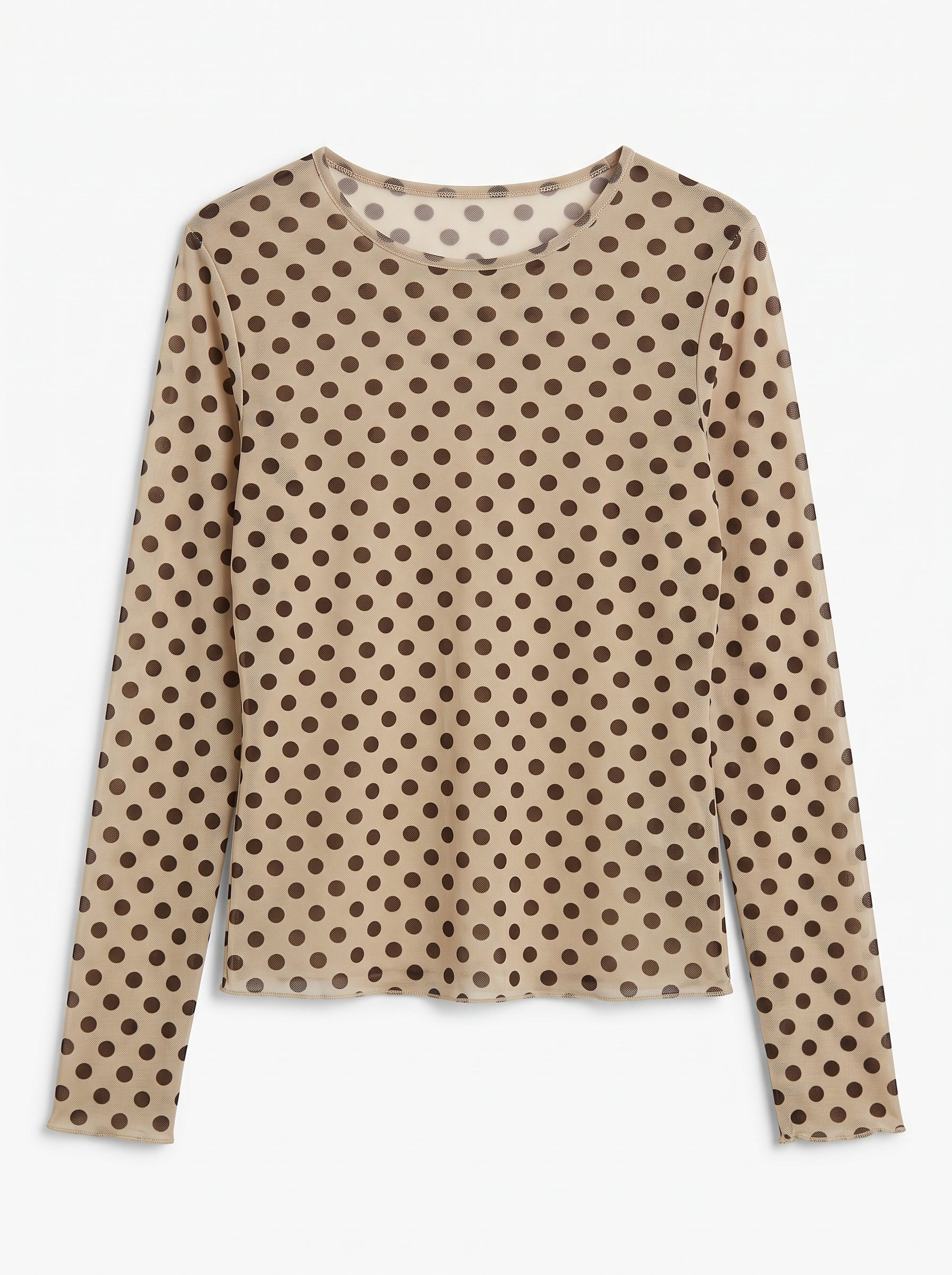 Maglia POIS collo barca cachemire