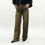 Pantalone jeans IMIMY  lavaggio cuoio