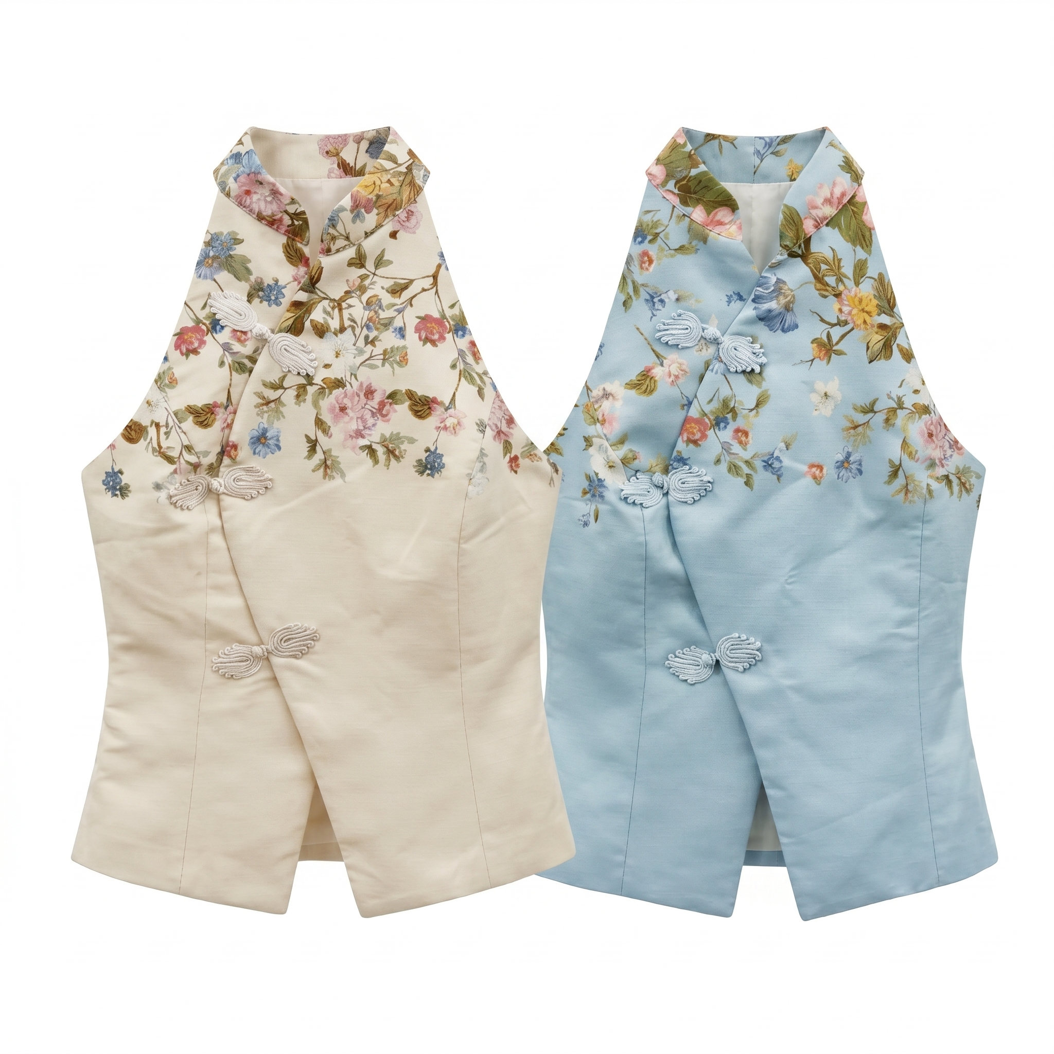 Gilet floreale