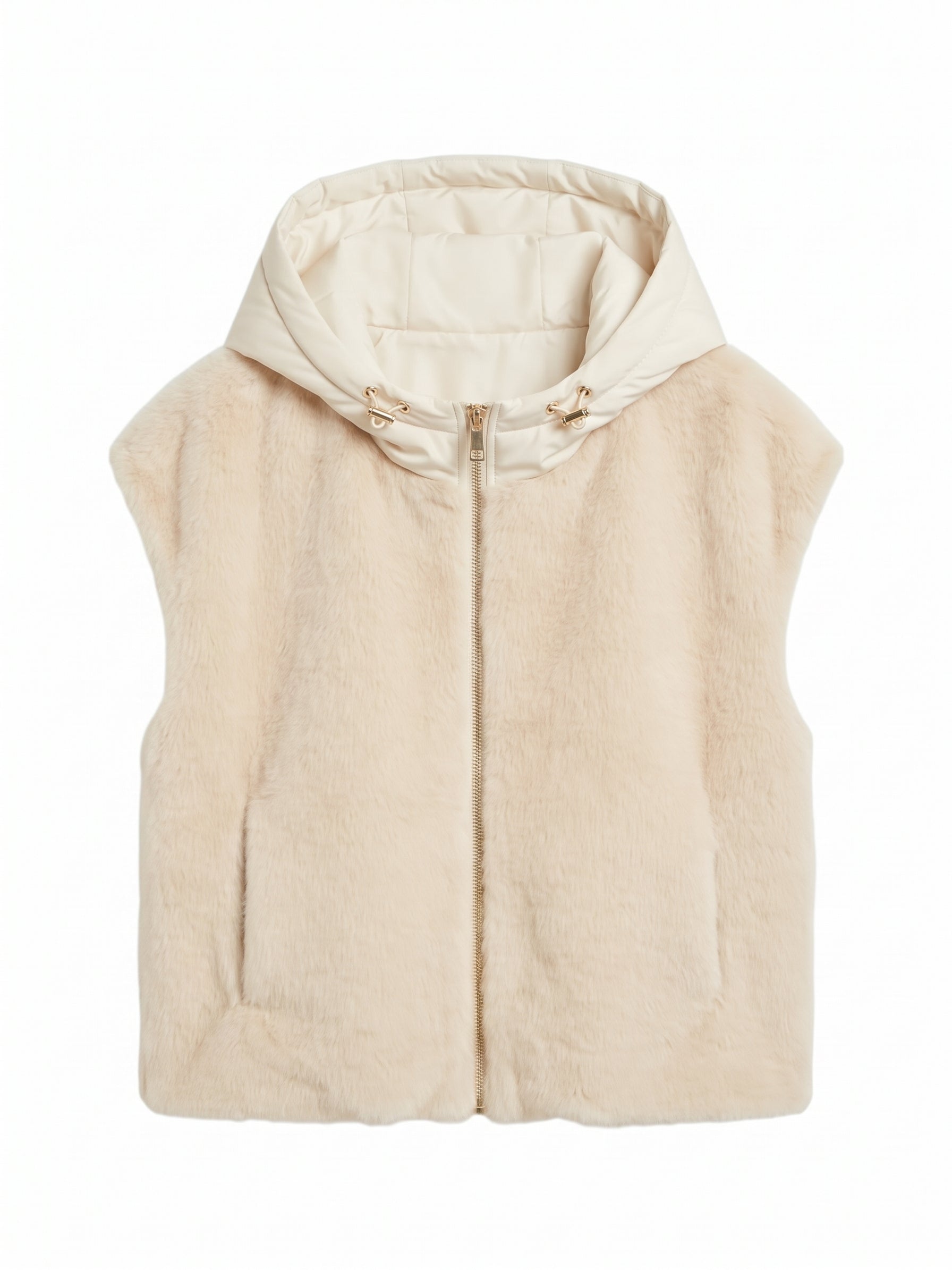 Gilet REVERSIBILE in ecofur