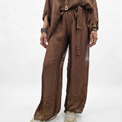 Pantalone palazzo CLARA chiffon