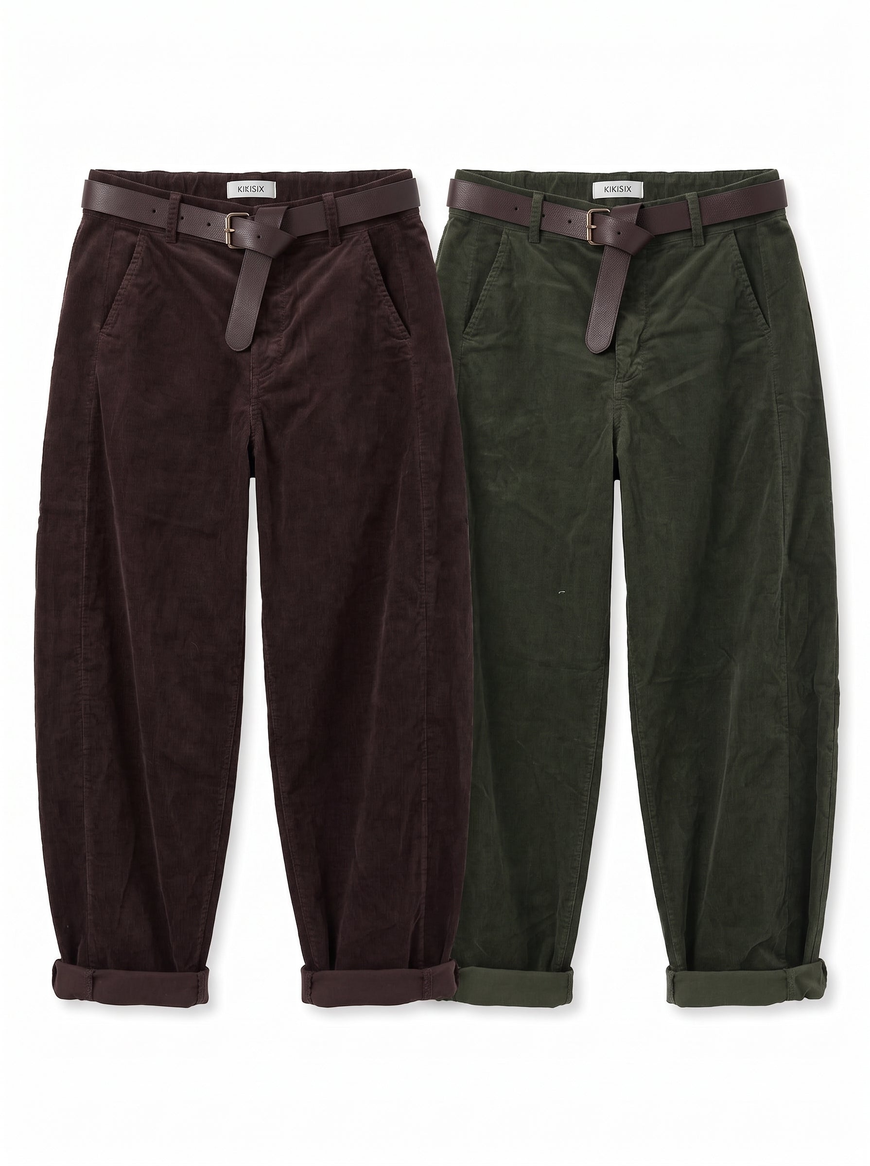 Pantalone ovetto in velluto