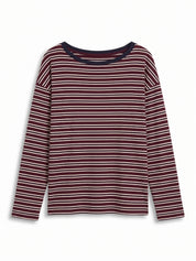 Maglia long sleeve righe