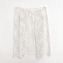 Pareo pizzo bianco