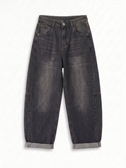 Pantalone jeans GRIGIO E BLU