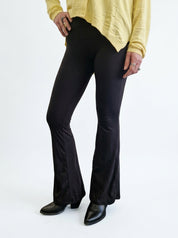 Leggings PRIMAVERA nero elasticizzato