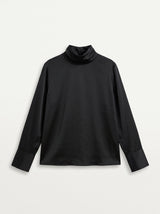 Maglia Collo Alto in Raso
