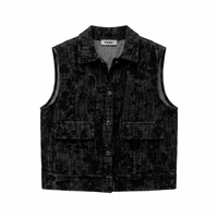 Gilet fantasia fiori
