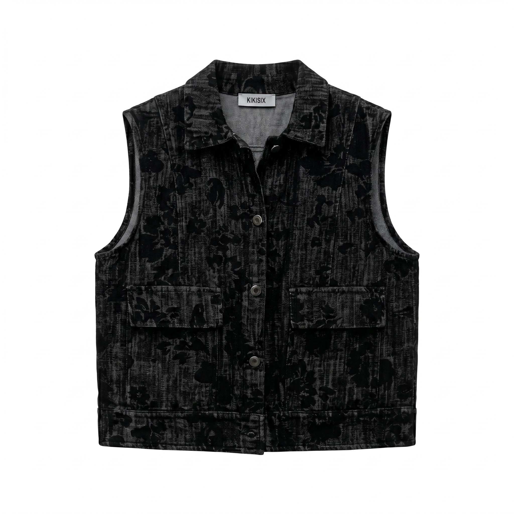 Gilet fantasia fiori