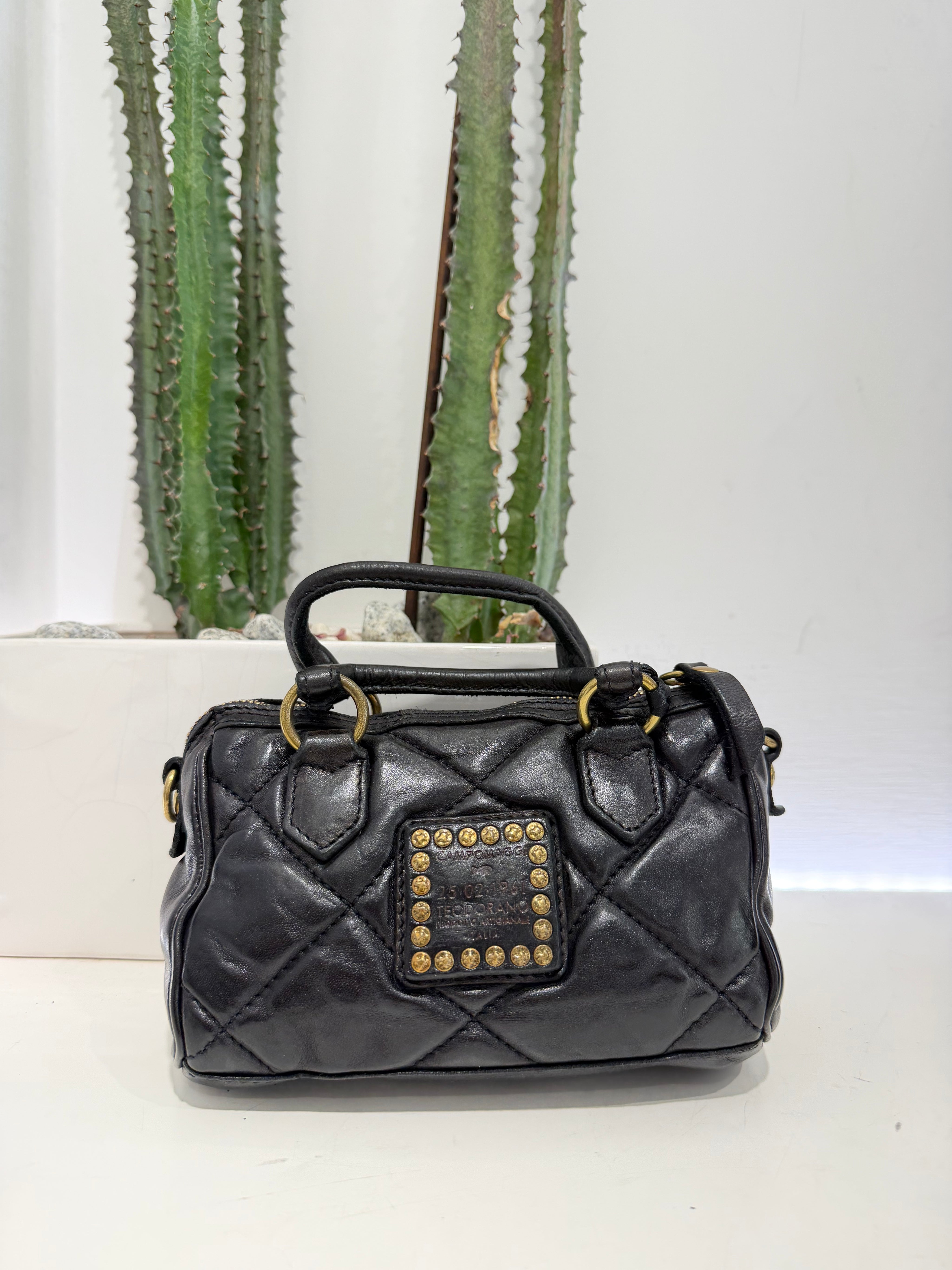 Campomaggi mini bag RICCIARDA nera