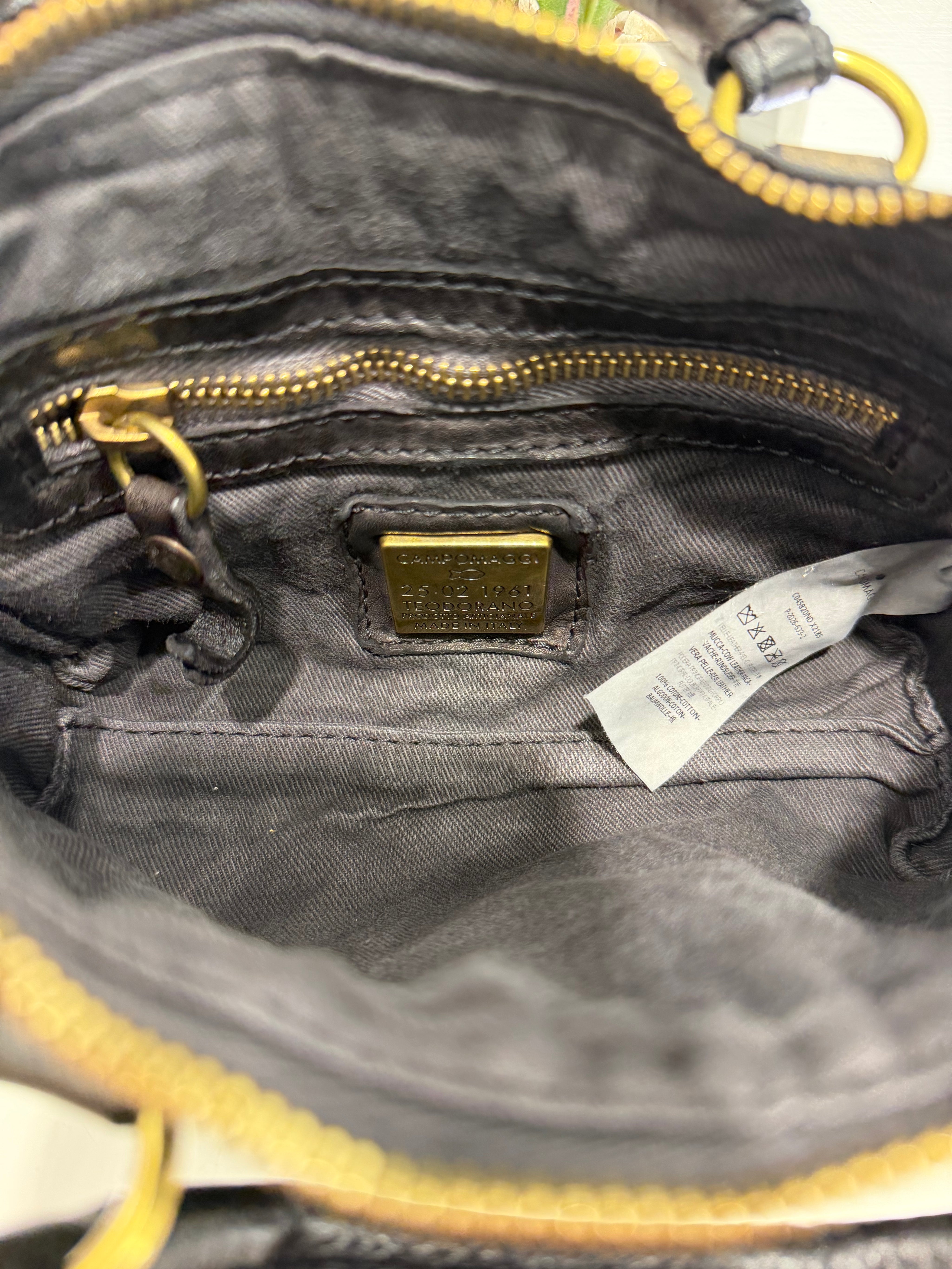 Campomaggi mini bag RICCIARDA nera