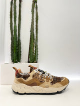 Flower Mountain sneakers YAMANO 3 light brown cream brown