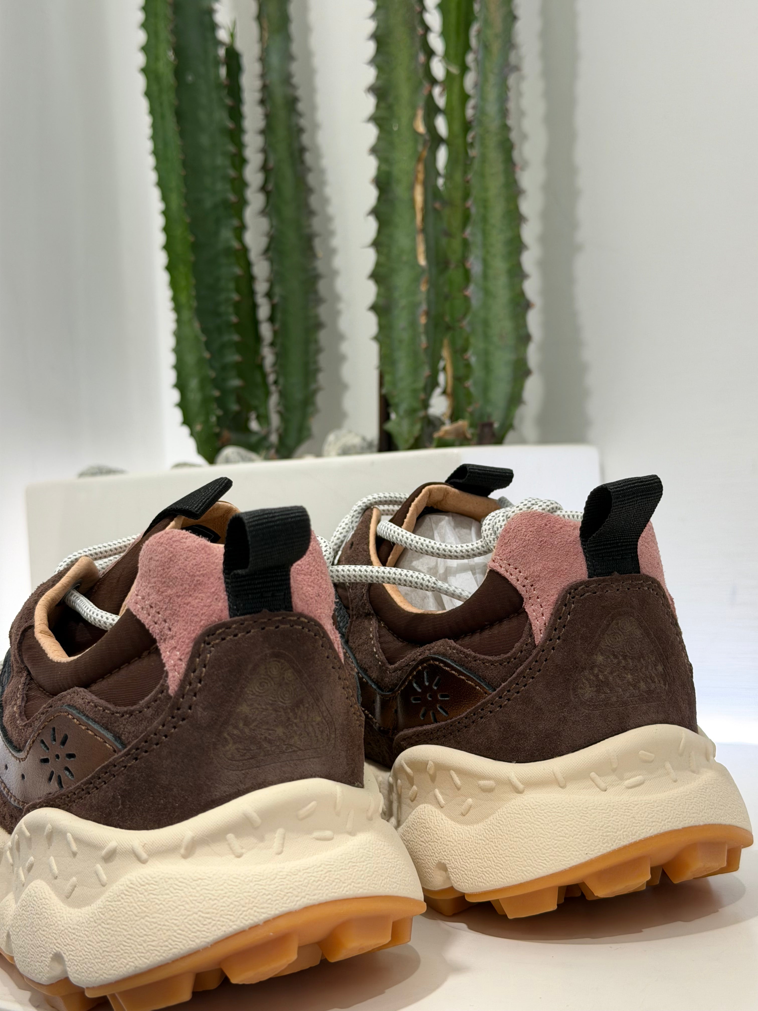 Flower Mountain sneakers YAMANO 3 UNI brown bronze pink