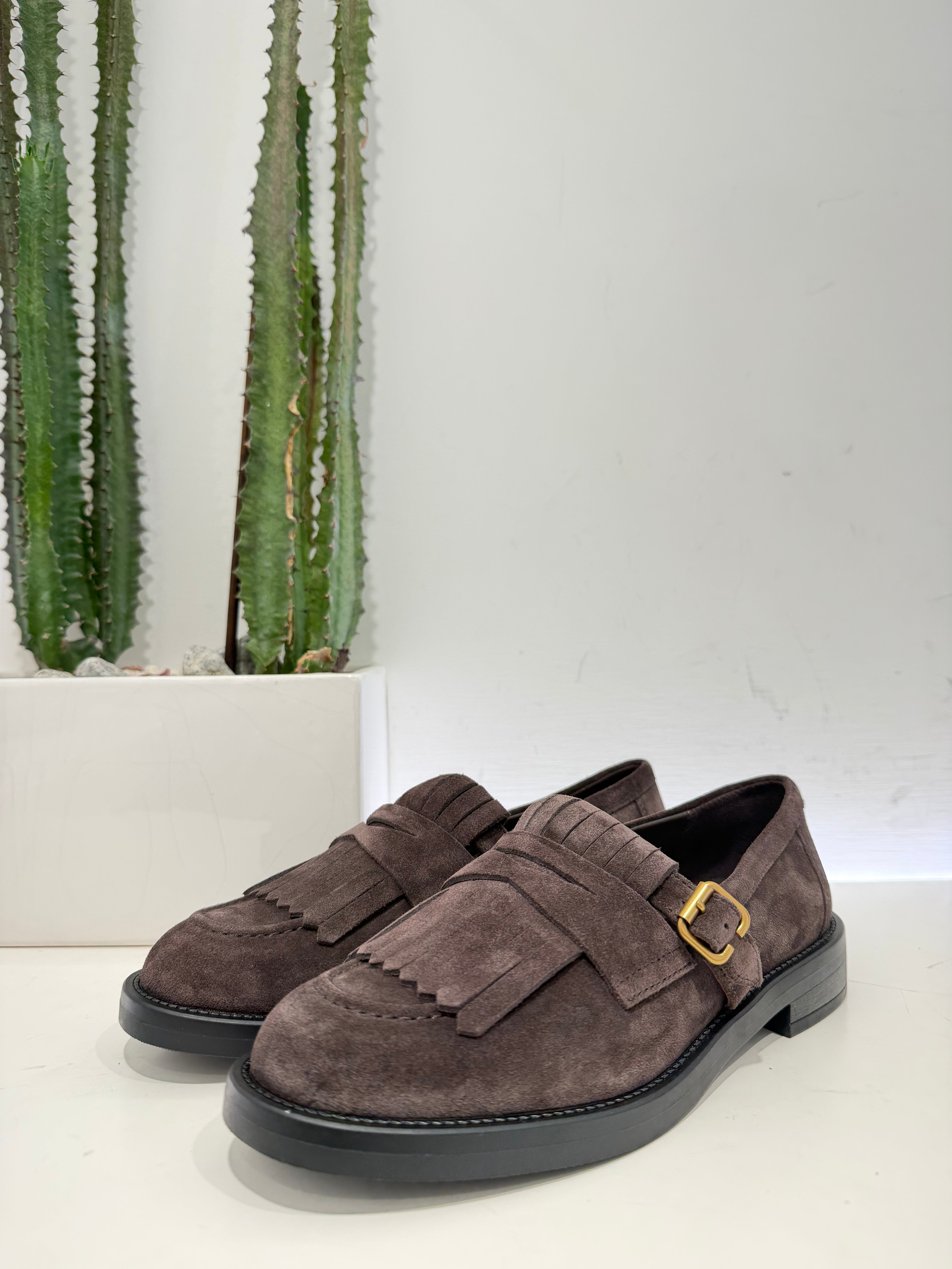 Bruno Premi Mocassino FRANGE Moro