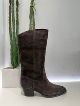 ASH sneakers FREEDOM texano suede moro