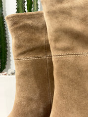 Marc Ellis stivaletto beige suede t. 100 cm