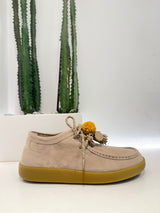 Palomitas lacci VASCHETTA suede beige