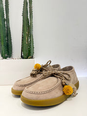 Palomitas lacci VASCHETTA suede beige