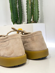 Palomitas lacci VASCHETTA suede beige