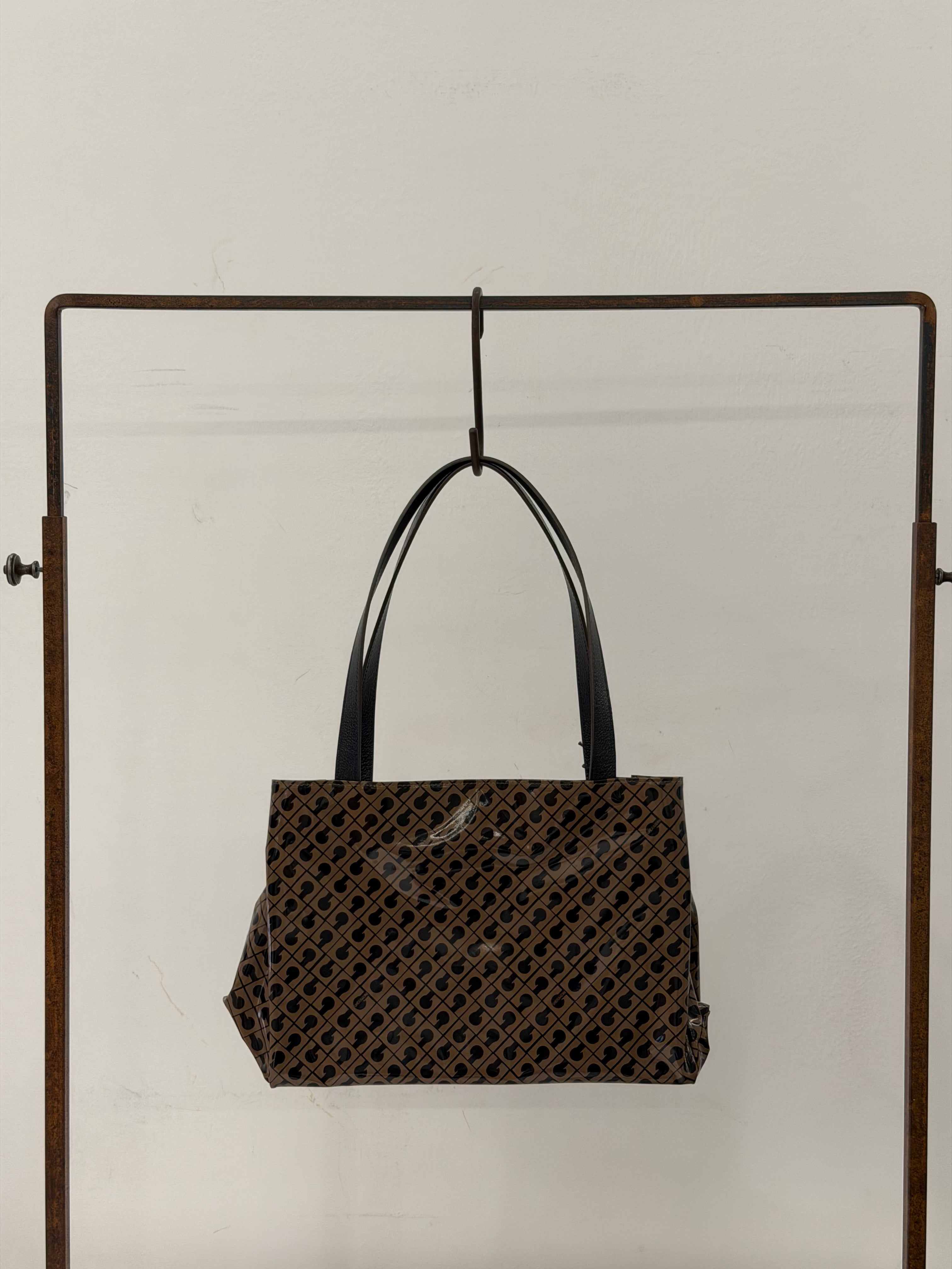 Gherardini borsa TOP HANDLE MEDIUM BAG GLOSSY TOFFEEE