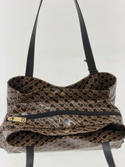 Gherardini borsa TOP HANDLE MEDIUM BAG GLOSSY TOFFEEE