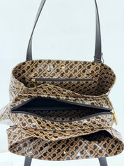 Gherardini borsa TOP HANDLE MEDIUM BAG GLOSSY TOFFEEE