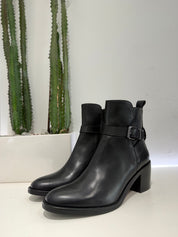 Tronchetto zip vit. nero T.50
