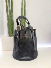 Cuoieria Fiorentina Amber small bucket PONY